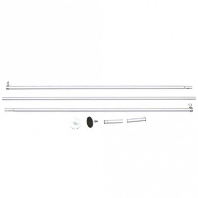 Trixie Netz-Spannstange, Aluminium, 1,28-3,25m