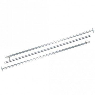 Trixie Netz-Spannstange, Aluminium, 1,28-3,25m