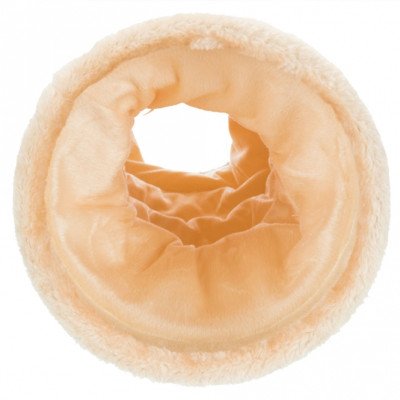 Trixie Crunch Plüschtunnel, 60 cm - Beige