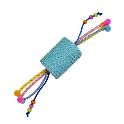 Duvoplus Cat Toy Jolly Rolle mit Seilen - blau