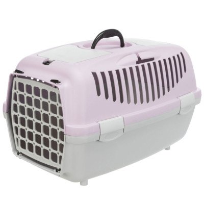 Trixie Transportbox Capri II - hellgrau/flieder