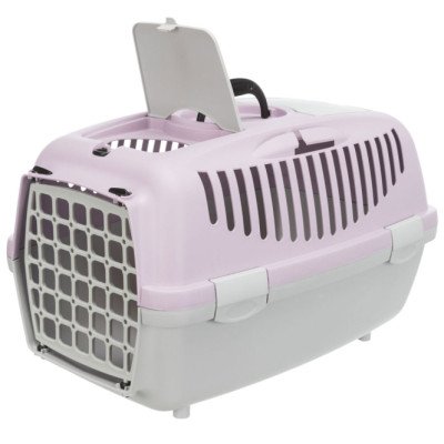 Trixie Transportbox Capri II - hellgrau/flieder