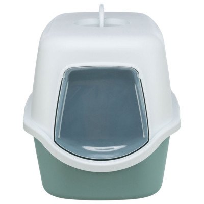 Trixie Katzentoilette Vico - salbei/weiß