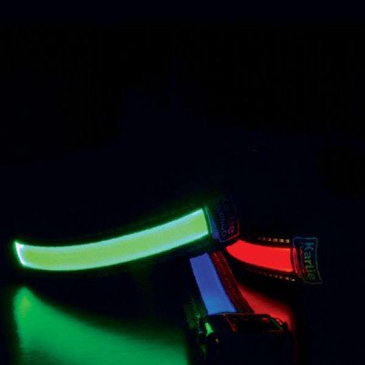 Karlie Flamingo oLED Halsband mit USB Ladegerät - Pink