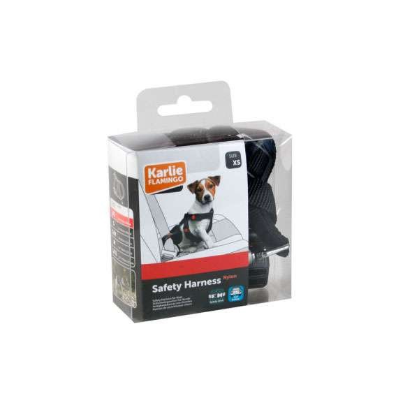 Karlie Auto-Sicherheitsgeschirr - Schwarz