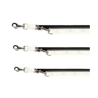 Trixie Verlängerungsleine Silver Reflect - Pfotenmotiv