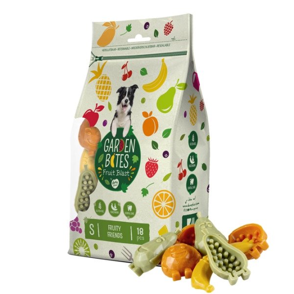 Garden Bites Fruity Friends - S - 7cm / 18 Stück