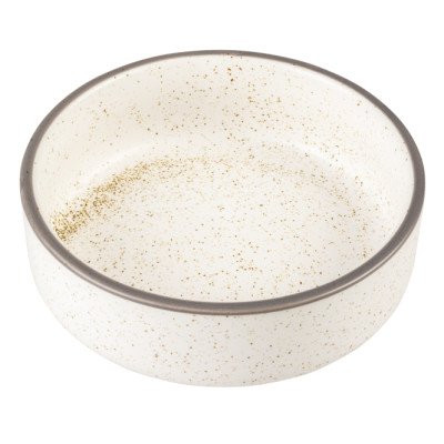 Duvoplus Keramiknapf Stone Speckle - weiß