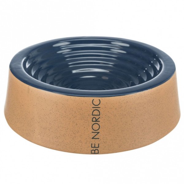 Trixie BE NORDIC Keramiknapf dunkelblau/beige