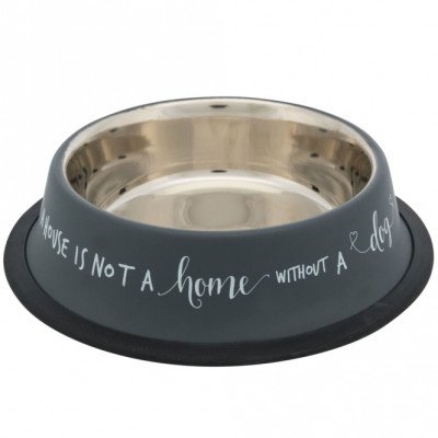 Trixie Edelstahlnapf Home für Hunde - 0,45 l/ø 19 cm