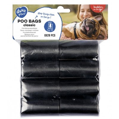 Duvoplus Hundekotbeutel classic schwarz