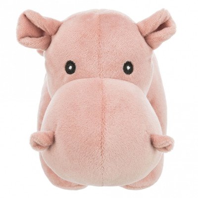 Trixie Hundespielzeug Nilpferd aus Plüsch