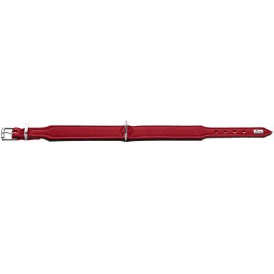 Hunter Halsband Basic 50 nickel, Hals 35-43 cm - braun