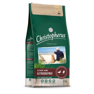 Christopherus Getreidefrei Senior Ente + Kartoffel - 1,5 kg