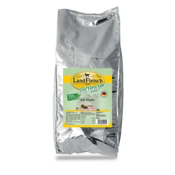 Landfleisch Softbrocken mit Huhn