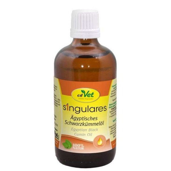 cdVet Ägyptisches Schwarzkümmelöl für Hunde/Katzen