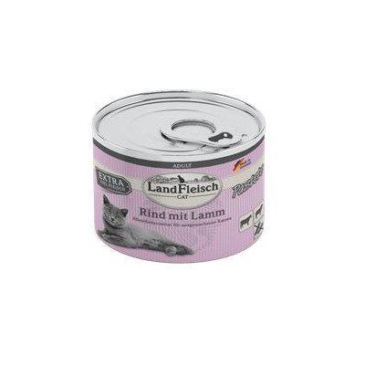 Landfleisch Cat Adult Pastete Rind & Lamm - 195 g