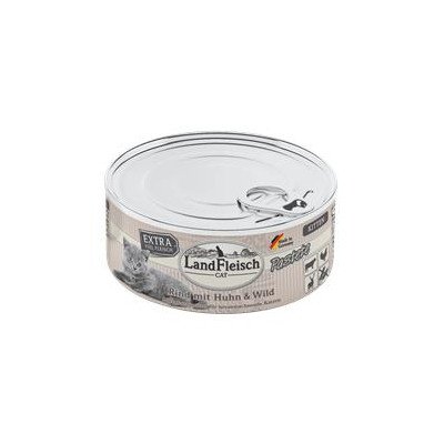 Landfleisch Cat Kitten Pastete Rind, Huhn & Wild - 100 g