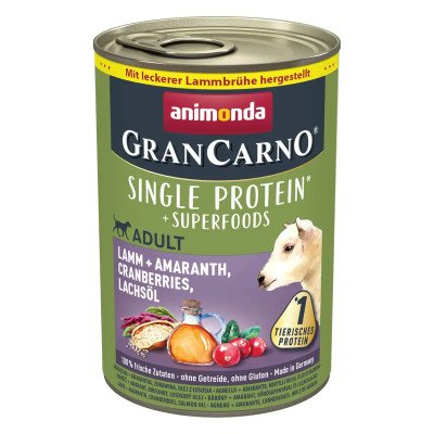 Animonda GranCarno Adult Superfood Lamm & Amaranth - 400 g