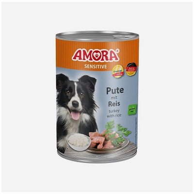 AMORA Dog Sensitive Pute & Reis - 400 g