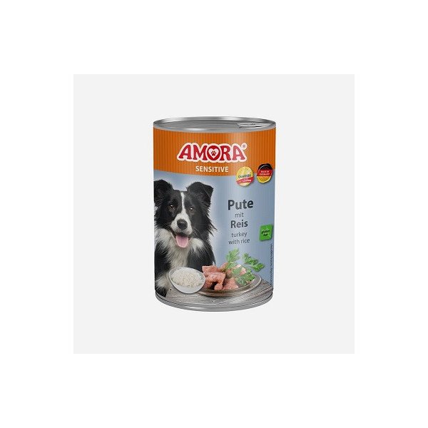 AMORA Dog Sensitive Pute & Reis