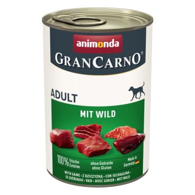 Animonda GranCarno Adult mit Wild - 400g