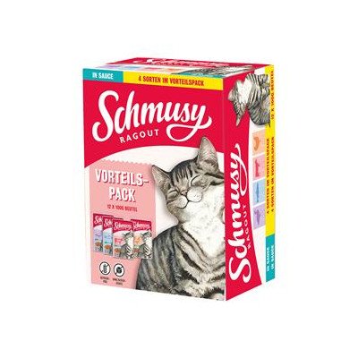 Schmusy Ragout in Sauce Vorteilspack 12x100g
