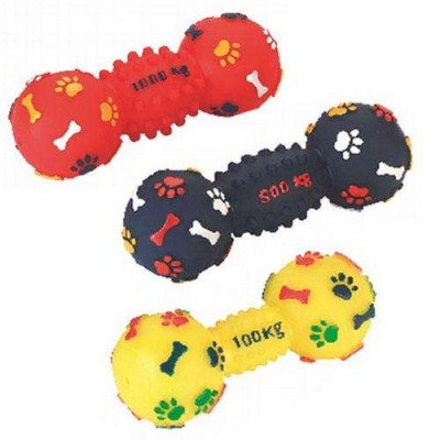 Kerbl Vinyl-Spielzeug HANTEL - Klein