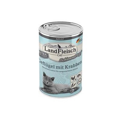 Landfleisch Cat Adult Schlemmertopf mit Geflügel & Krabben 400 g