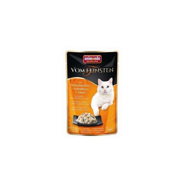 Animonda vom Feinsten mit Hühnchenfilet & Entenbrust in Sauce 50g