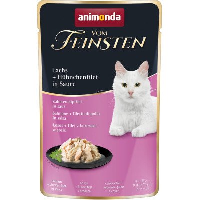 Animonda vom Feinsten mit Lachs&Hühnerfilet 50g