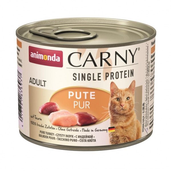 Animonda Cat Dose Carny Adult Single Protein Pute 200g