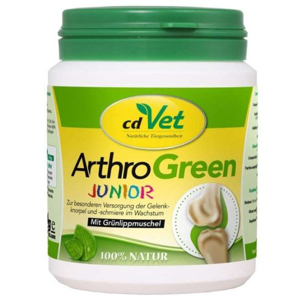 cdVet ArthroGreen Junior 80g für Hunde/Katzen