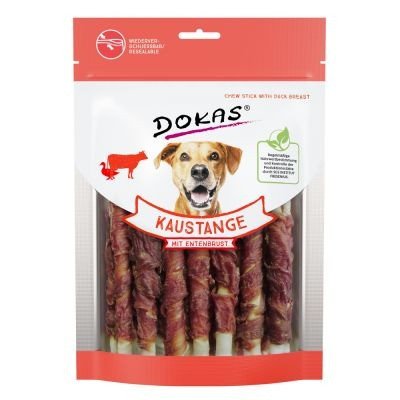 Dokas Dog Snack Kaustange mit Entenbrust 200g