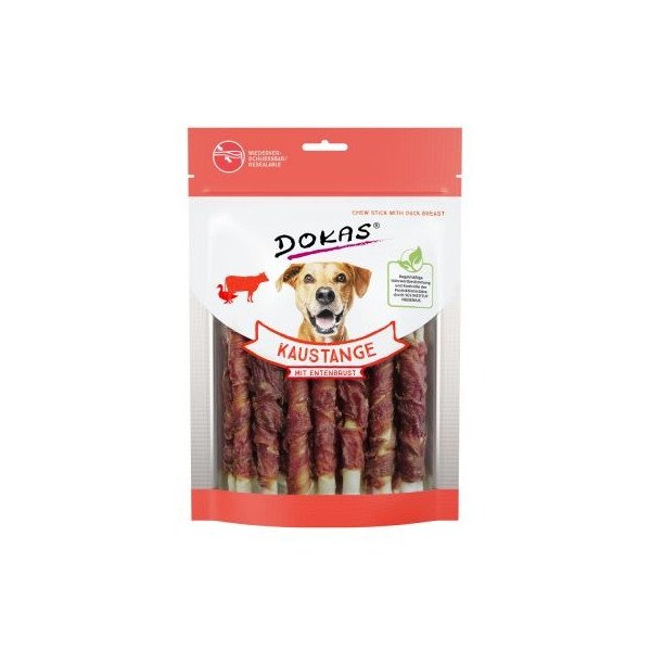Dokas Dog Snack Kaustange mit Entenbrust 200g