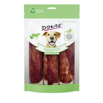 Dokas Dog Snack Kaurippe mit Entenbrustfilet 210g