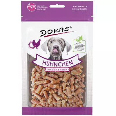 Dokas Dog Snack Hühnchen mit Reis und Sesam 70 g