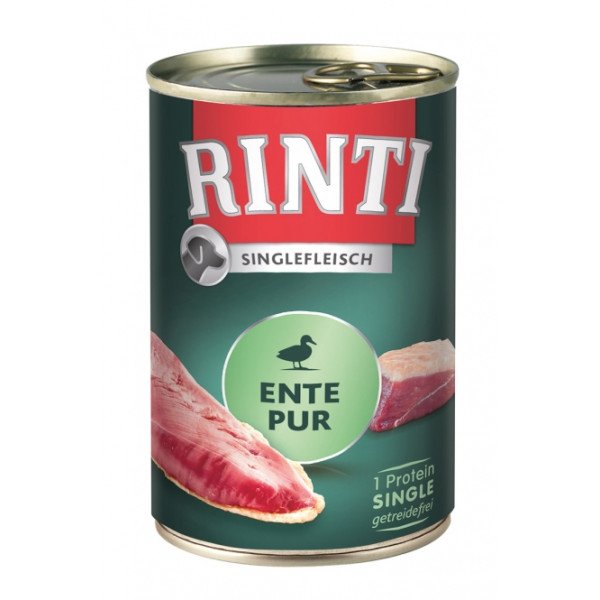 Rinti Singlefleisch Exclusive Ente pur 400g