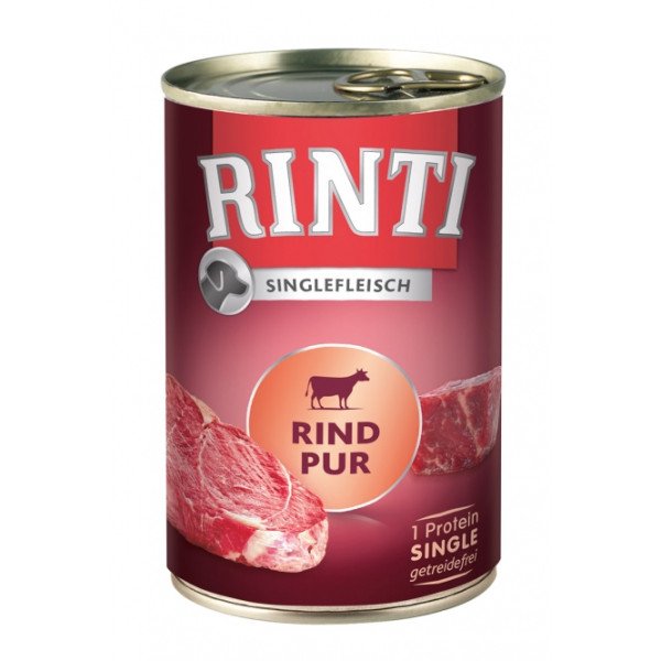 Rinti Singlefleisch Rind pur 400g