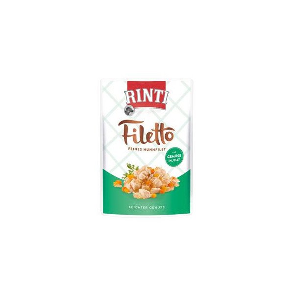 Rinti Filetto Jelly Huhn & Gemüse 100g
