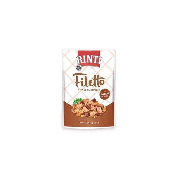 Rinti Filetto Jelly Huhn & Lamm 100g