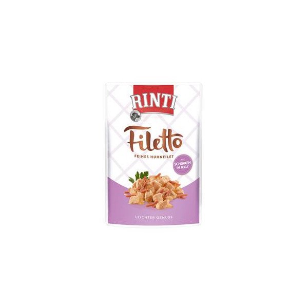Rinti Filetto Jelly Huhn & Schinken 100g