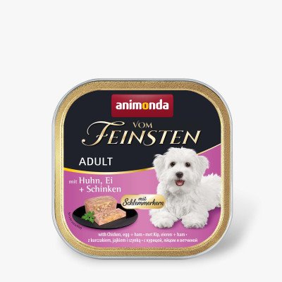 Animonda Dog Vom Feinsten Schlemmerkern mit Huhn, Ei & Schinken 150g