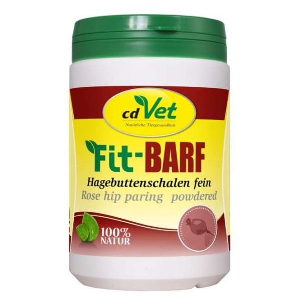 cdVet Fit-BARF Hagebuttenschalen fein 500g für Hunde