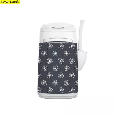 LitterLocker Fashion Bezug Flowers - grau