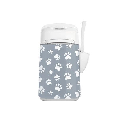 LitterLocker Fashion Bezug Cat Paws - grau