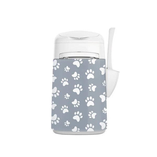 LitterLocker Fashion Bezug Cat Paws - grau