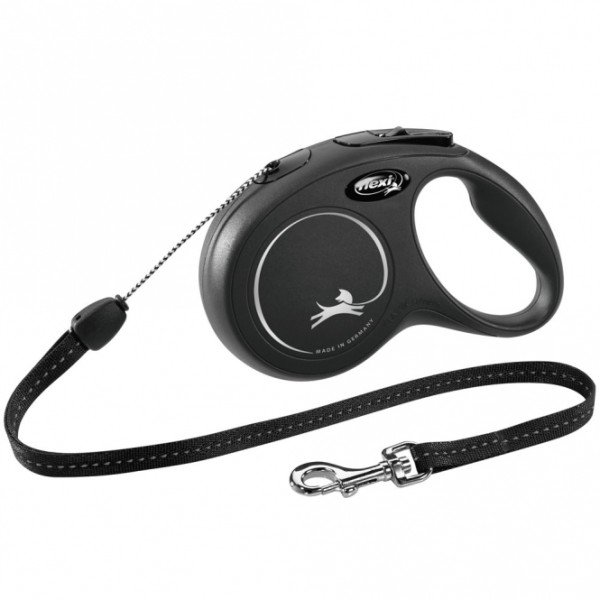 FLEXI Rollleine New CLASSIC Seil - 8m, bis 12kg