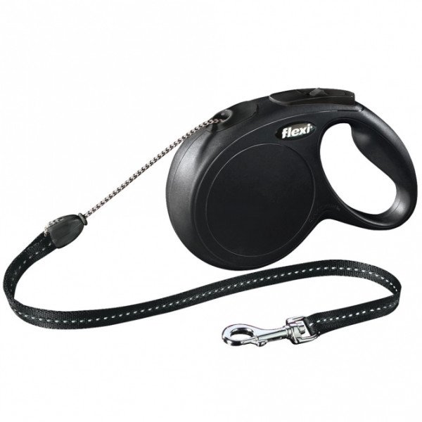 FLEXI Rollleine New CLASSIC Seil - 8m, bis 20kg