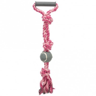Trixie Spieltau mit Tennisball - 50 cm